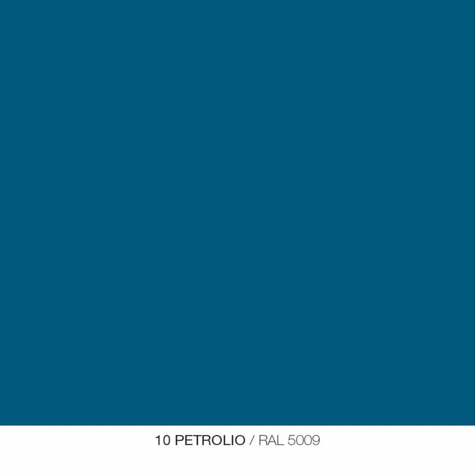 Consolle Moderna di Design Minimale in Metallo Colorato Made in Italy - Benjamin Viadurini