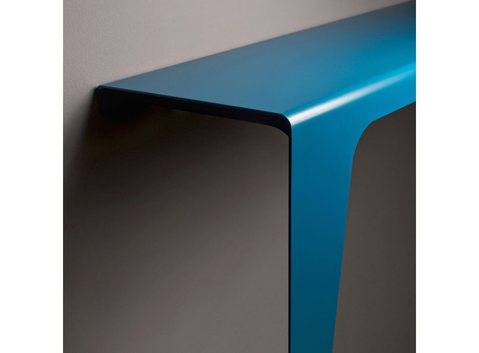 Consolle Moderna di Design Minimale in Metallo Colorato Made in Italy - Benjamin