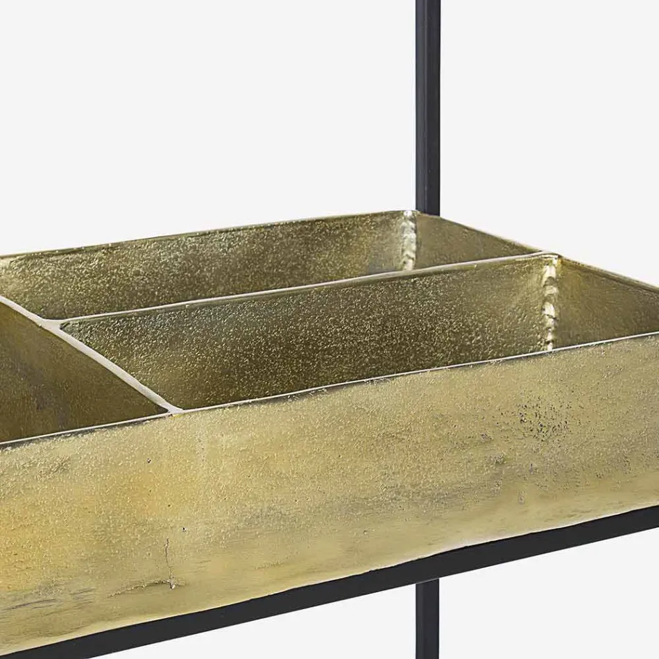 Consolle Moderna ed Elegante di Design in Acciaio e Vetro Homemotion - Malpensa Viadurini