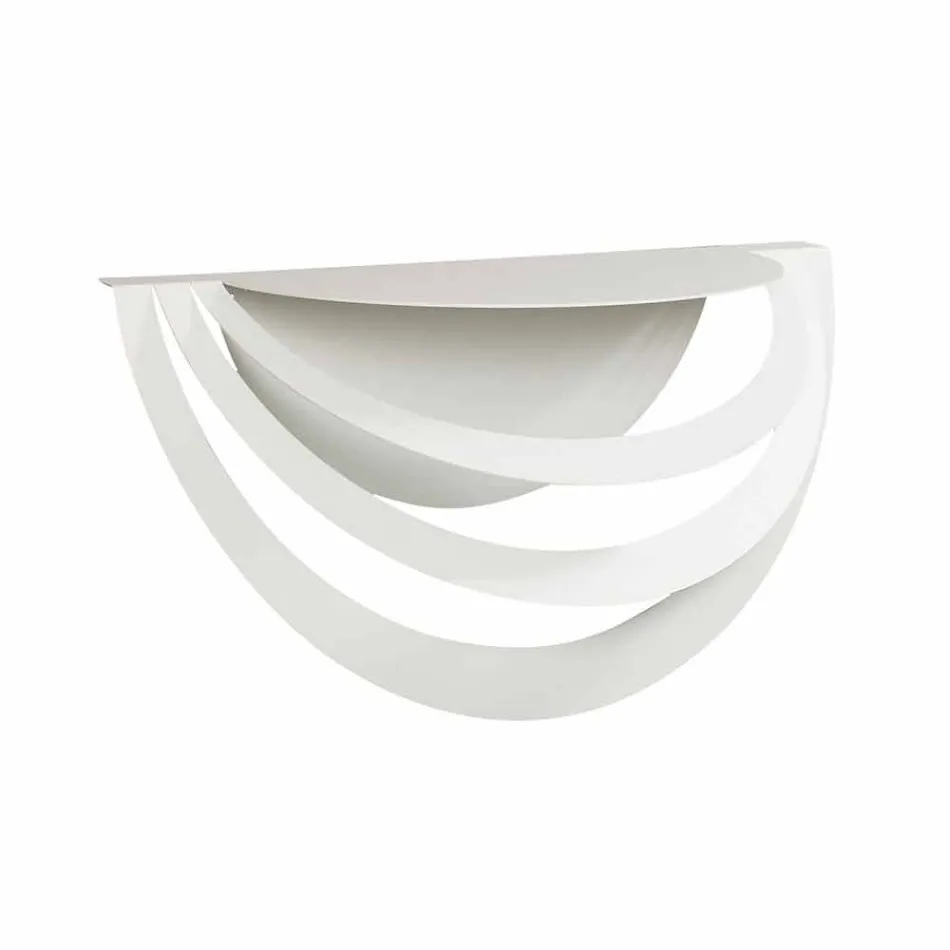 Consolle Sospesa in Ferro da Salotto di Design Moderno Made in Italy – Olfeo Viadurini