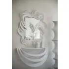 Consolle Sospesa in Ferro da Salotto di Design Moderno Made in Italy – Olfeo Viadurini