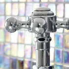 Coppia di Rubinetti Lavabo di Vintage Design in Ottone Made in Italy – Elisea Viadurini