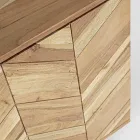 Credenza in Legno di Acacia a 2 Ante e 3 Cassetti Design Homemotion - Carla Viadurini