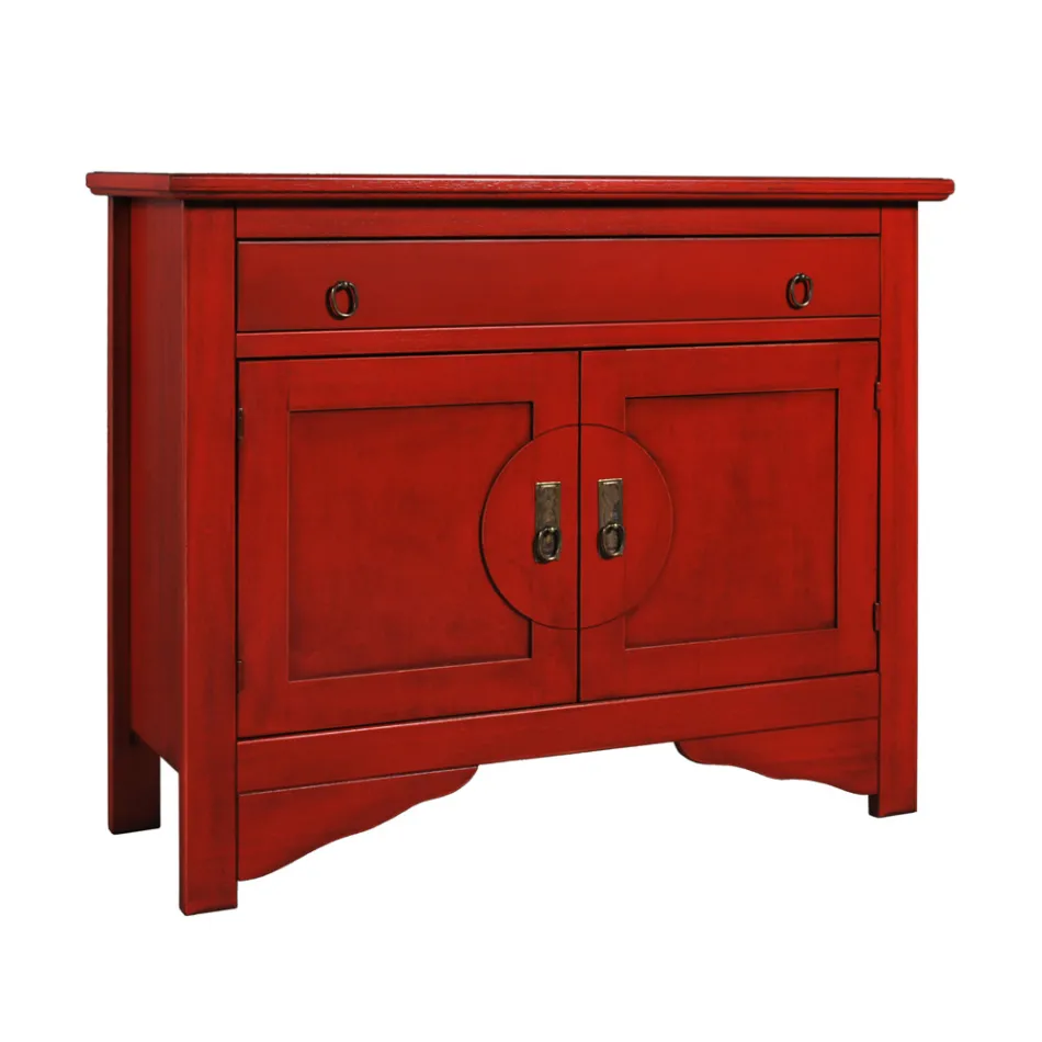 Credenza in Legno di Diverse Finiture Made in Italy - Ashvin Viadurini