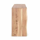 Credenza Moderna in Legno di Acacia con 2 Ante e 3 Cassetti Homemotion - Lauro Viadurini