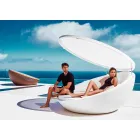 Daybed design moderno Ulm by Vondom, in resina di polietilene Viadurini