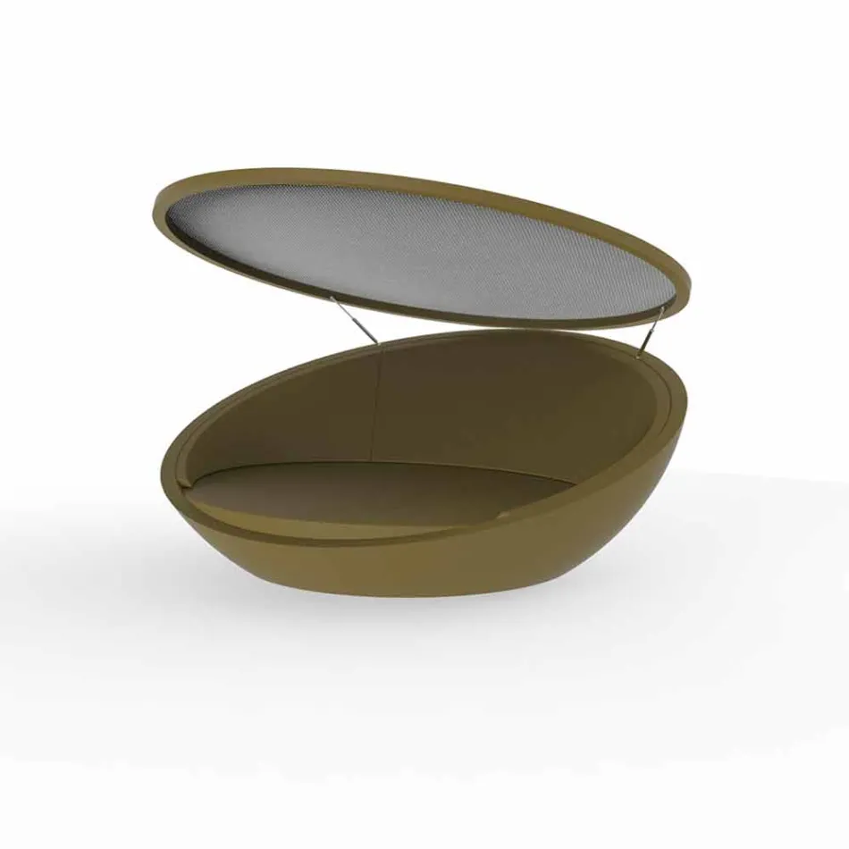 Daybed design moderno Ulm by Vondom, in resina di polietilene Viadurini