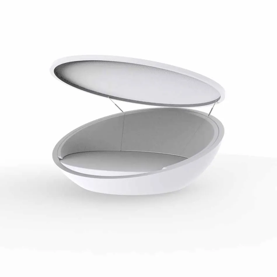 Daybed design moderno Ulm by Vondom, in resina di polietilene Viadurini