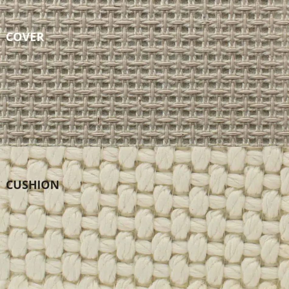 Daybed Esterno in Alluminio e Tessuto Design di Lusso - Frame Vineyard by Vondom Viadurini