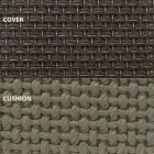 Daybed Esterno in Alluminio e Tessuto Design di Lusso - Frame Vineyard by Vondom Viadurini