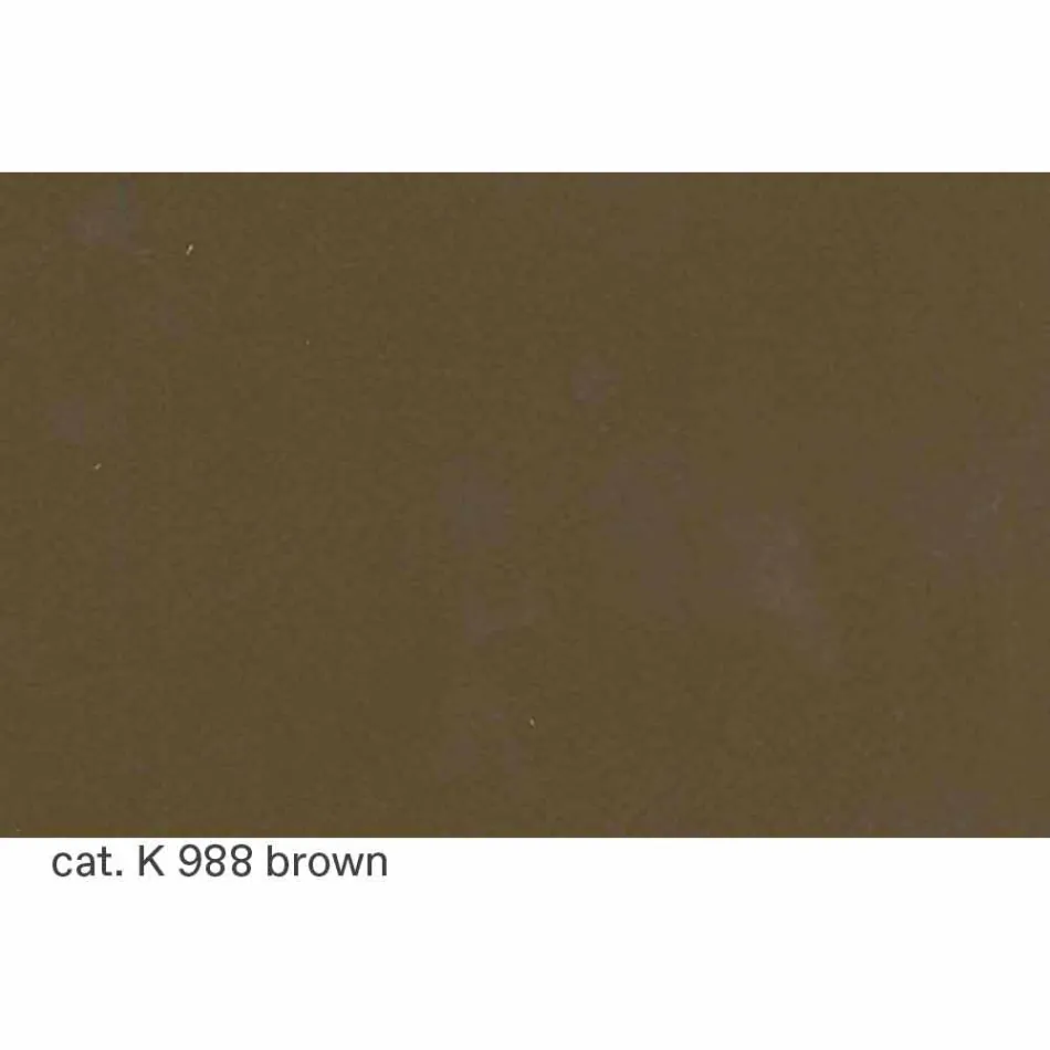 Divano 2 Posti Rivestito in Pelle con Piedini Laccato Made in Italy - Pegolo Viadurini