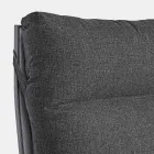 Divano da Esterno in Tessuto e Alluminio con Schienale Reclinabile - Nathy Viadurini