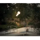 Divano da Giardino Base Alluminio e Seduta Textilene Made in Italy - Maureen Viadurini