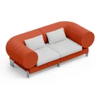 Divano da Soggiorno 2 posti in Polietilene di Diversi Colori - Orbis Viadurini