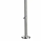 Doccia da Giardino in Acciaio Inox Cromato con Lavapiedi Made in Italy - Modeo Viadurini