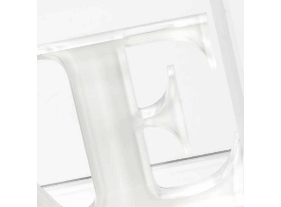 Fermalibri in Plexiglass Beige o Bianco Scritta Read di Design - Feread