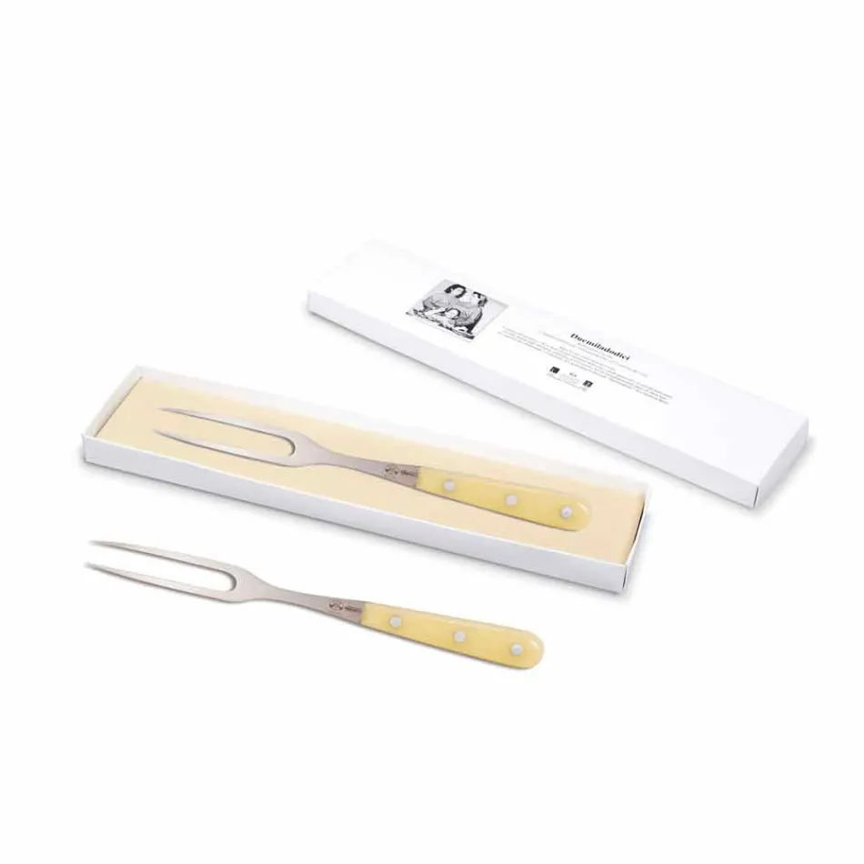 Forchettone per Affettare Acciaio Inox Berti in Esclusiva per Viadurini - Besano Viadurini