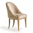 Fratelli Boffi Albertine poltroncina moderna imbottita in ecopelliccia Viadurini