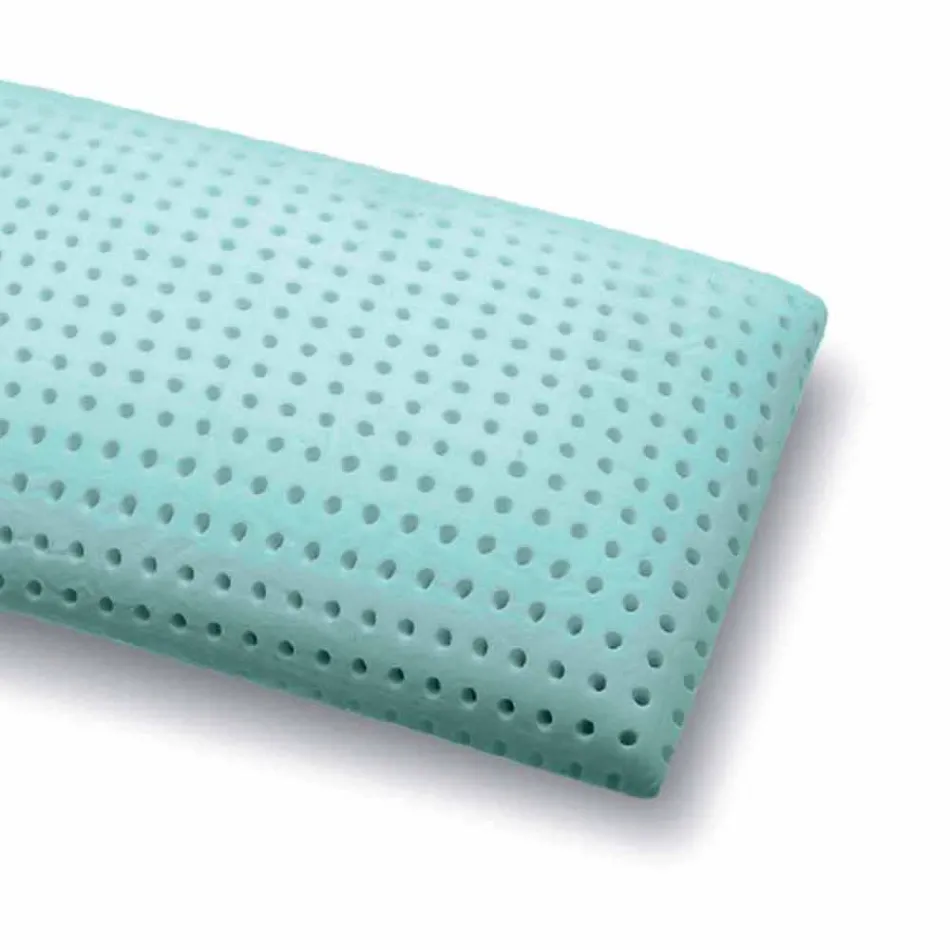 Guanciale in Memory Aloe Feel Forato Alto 15 cm Made in Italy – Limoges Viadurini