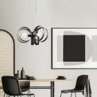 Illuminazione di Design in Vetro e Metallo Made in Italy per Creare - Capricornus Viadurini