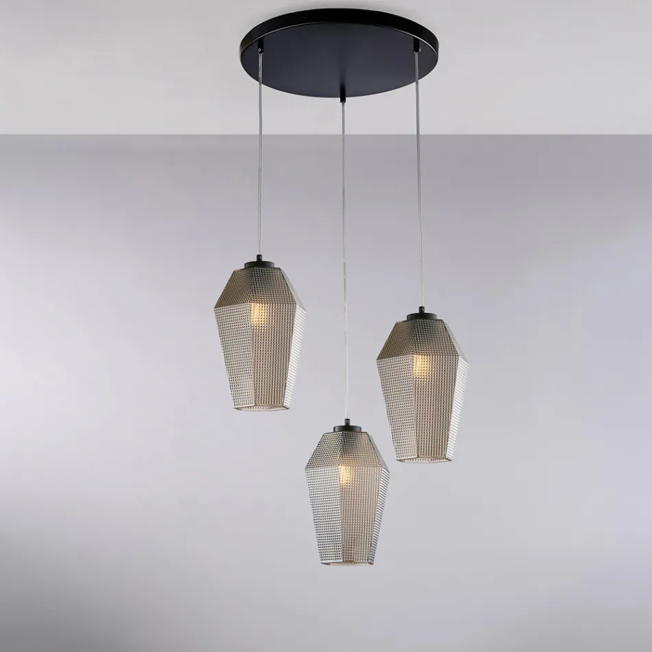 Illuminazione di Design in Vetro e Metallo Made in Italy per Creare - Libra Viadurini