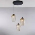 Illuminazione di Design in Vetro e Metallo Made in Italy per Creare - Libra Viadurini