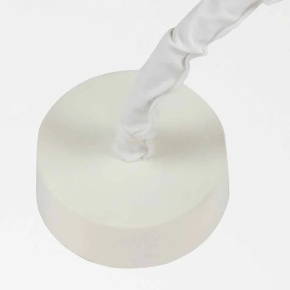 Lampada a muro di design In-es.artdesign Jazz a Cemento verniciata Viadurini