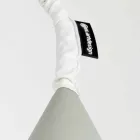 Lampada a muro di design In-es.artdesign Jazz a Cemento verniciata Viadurini