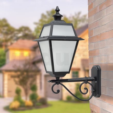 Lampada a Parete da Esterno in Alluminio Made in Italy Vintage - Vivian Viadurini