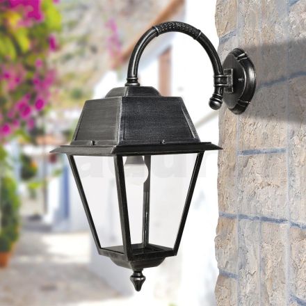 Lampada a Parete da Esterno in Alluminio Vintage Made in Italy - Doroty Viadurini