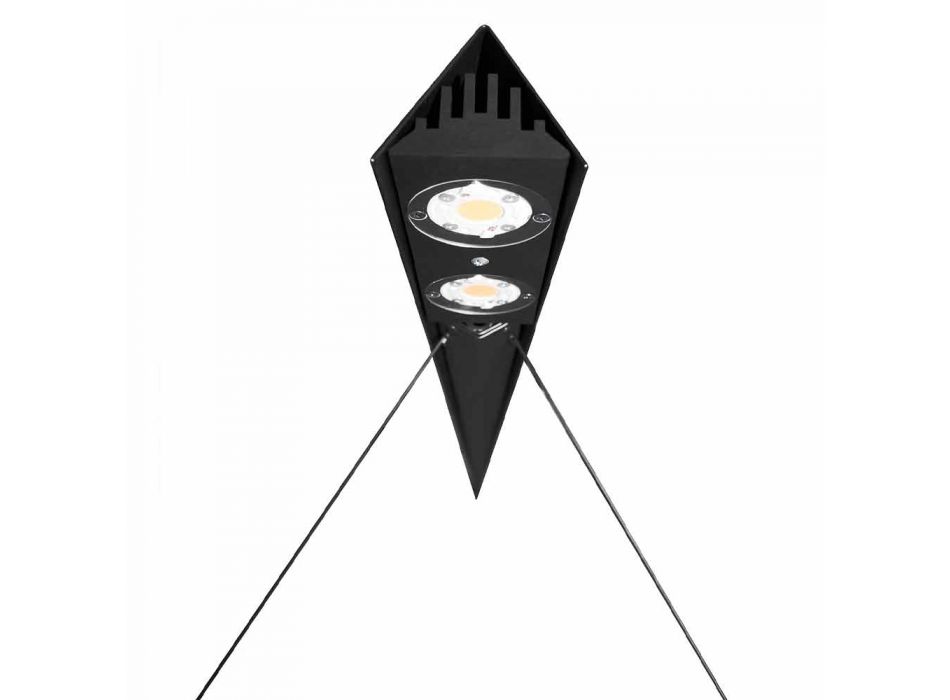 Lampada a Parete Dimmerabile in Metallo con LED Integrato Made in Italy - Celine Viadurini