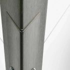 Lampada a Parete Dimmerabile in Metallo con LED Integrato Made in Italy - Celine Viadurini