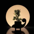 Lampada a Sfera Due Colori Uso Acquatico in Polietilene Made in Italy - Calipso Viadurini