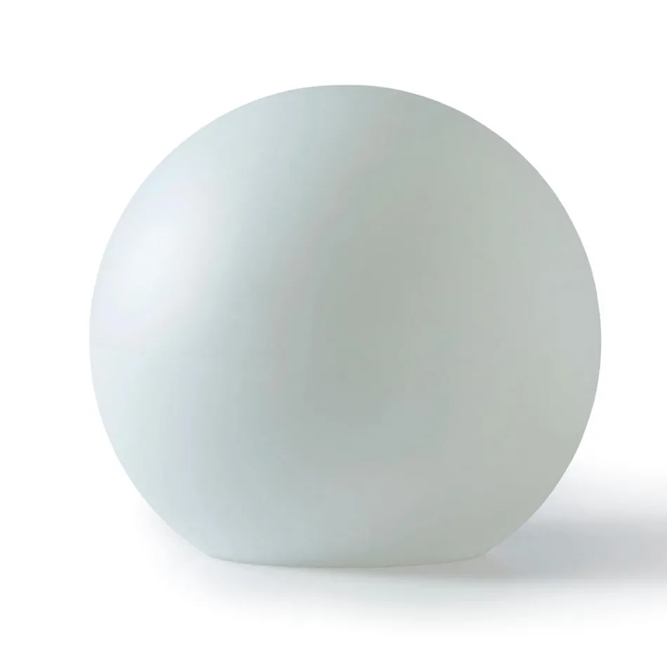 Lampada a Sfera Due Colori Uso Acquatico in Polietilene Made in Italy - Calipso Viadurini
