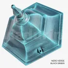 Lampada a Soffitto da Giardino in Vetro e 5 Finiture di Alluminio - Pinako Viadurini