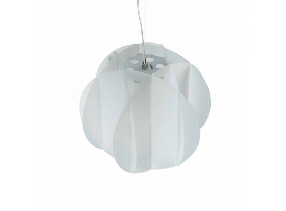 Lampada a sospensione 1 luce in metacrilato, diametro 22cm, Desire  Viadurini