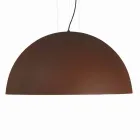 Lampada a sospensione bicolore in acciaio, Ø60xh.30xL.cavo100cm, Tara Viadurini
