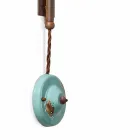 Lampada a sospensione con braccio direzionabile stile country Sally Viadurini