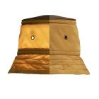 Lampada a Sospensione con Paralume in Poliestere Made in Italy - Toscot Junction Viadurini