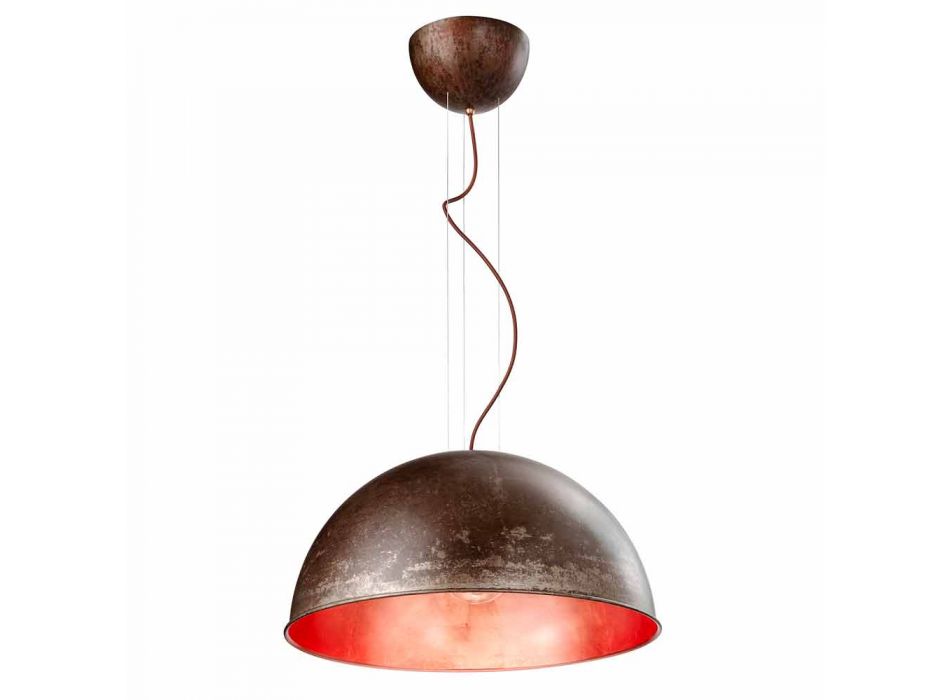 Lampada a sospensione design rustico Ø60 cm Galileo Il Fanale Viadurini