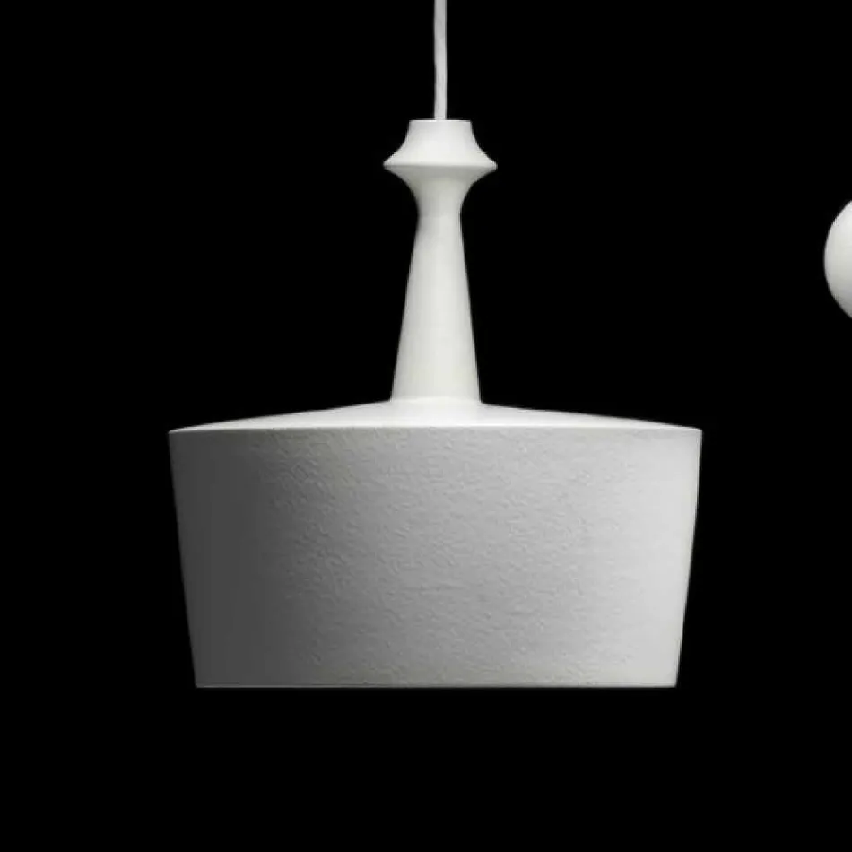 Lampada a sospensione di design in ceramica I Lustri 6  Viadurini