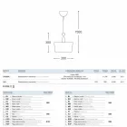Lampada a sospensione di design in ceramica I Lustri 6  Viadurini