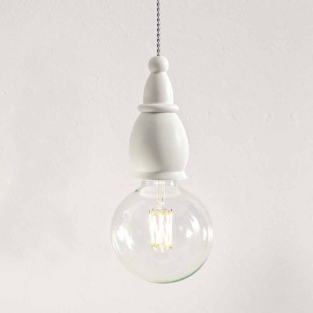 Lampada a Sospensione di Design in Ceramica Made in Italy – Fate by Aldo Bernardi Viadurini