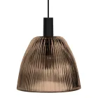 Lampada a Sospensione di Design in Vetro Veneziano Made in Italy - Zaffiro  Viadurini