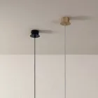 Lampada a Sospensione in Alluminio Verniciato a Polvere e Cavo Regolabile - Buxus Viadurini