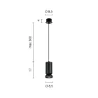 Lampada a Sospensione in Alluminio Verniciato a Polvere e Cavo Regolabile - Buxus Viadurini