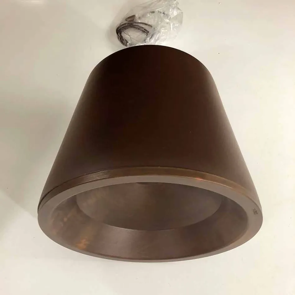 Lampada a sospensione in terracotta di design, Ø37cm - Toscot Henry Viadurini