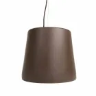 Lampada a sospensione in terracotta di design, Ø37cm - Toscot Henry Viadurini