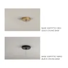 Lampada a Sospensione in Vetro Satinato e Colorato Made in Italy - Trilly Viadurini