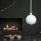 Lampada a sospensione moderna Aldo Bernardi in ceramica I Lustrini 5 Viadurini